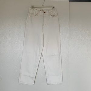 Off-white Straight Leg | White Jeans | Denim | Vintage Look / Fit | Great Fit